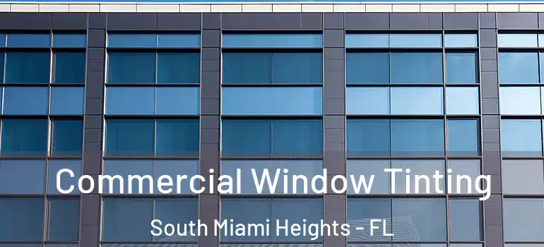  Commercial Window Tinting South Miami Heights - FL