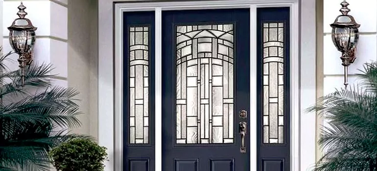 Stained Glass Door Panels in South Miami Heights, FL