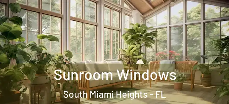  Sunroom Windows South Miami Heights - FL