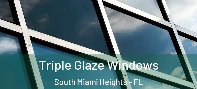 Triple Glaze Windows South Miami Heights - FL